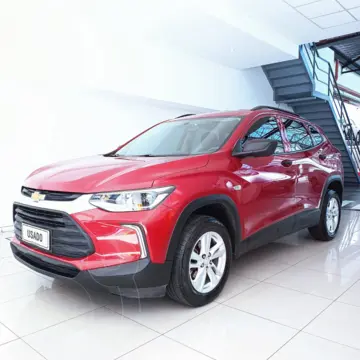 Chevrolet Tracker 1.2 Turbo Aut usado (2021) color Rojo Chili precio $24.000.000