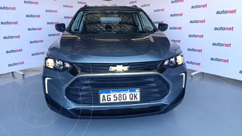 Chevrolet Tracker 1.2 Turbo Aut usado (2024) color steelblue precio $28.500.000