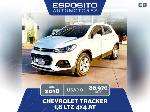 foto Chevrolet Tracker TRACKER 1.8 LTZ  4X2 PREMIER  L/17 usado (2018) color Blanco precio $22.990.000