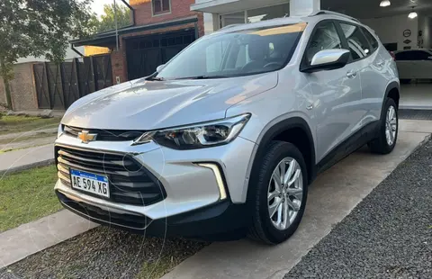 Chevrolet Tracker 1.2 Turbo Aut LTZ usado (2021) color Plata Switchblade precio $27.000.000