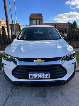 Chevrolet Tracker 1.2 Turbo Aut LTZ usado (2025) color Blanco Summit financiado en cuotas(anticipo $5.999.999)