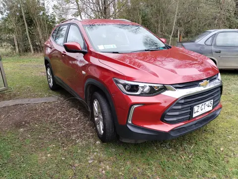 Chevrolet Tracker 1.2L LTZ  Aut usado (2021) color Rojo precio $8.750.000