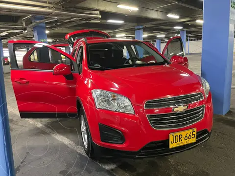 Chevrolet Tracker 1.8 LS usado (2017) color Rojo financiado en cuotas(anticipo $6.000.000 cuotas desde $1.350.000)