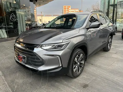 Chevrolet Tracker Premier Aut usado (2022) color Gris financiado en mensualidades(enganche $92,650 mensualidades desde $7,085)