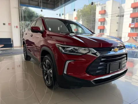 Chevrolet Tracker Premier Aut usado (2021) color Rojo financiado en mensualidades(enganche $97,905 mensualidades desde $6,523)