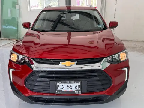 Chevrolet Tracker LT Aut usado (2021) color Rojo financiado en mensualidades(enganche $59,382 mensualidades desde $10,309)