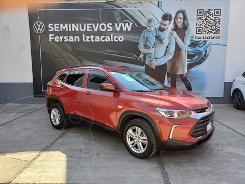 Chevrolet Tracker LS Plus Aut usado (2023) color Rojo Flama financiado en mensualidades(enganche $35,000 mensualidades desde $10,258)