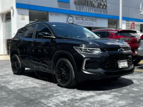 Chevrolet Tracker RS usado (2024) color Negro financiado en mensualidades(enganche $131,610 mensualidades desde $8,769)