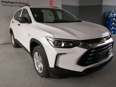 Chevrolet Tracker LS Plus Aut usado (2022) color Blanco financiado en mensualidades(enganche $107,488 mensualidades desde $5,130)