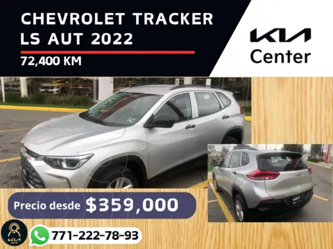 foto Chevrolet Tracker LS Aut usado (2022) color Plata precio $359,000