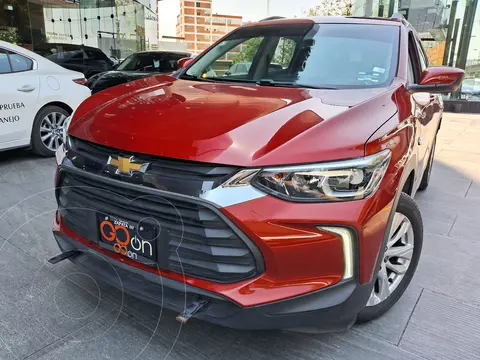 Chevrolet Tracker LT Aut usado (2022) color Rojo financiado en mensualidades(enganche $80,932 mensualidades desde $6,189)