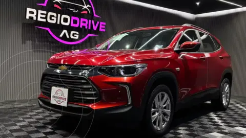 Chevrolet Tracker LT Aut usado (2021) color Rojo financiado en mensualidades(enganche $60,980 mensualidades desde $7,239)