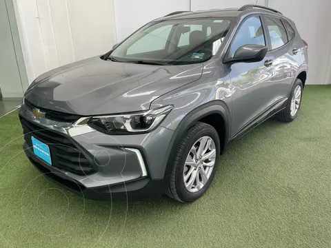 Chevrolet Tracker LT Aut usado (2023) color Gris financiado en mensualidades(enganche $72,554 mensualidades desde $7,701)