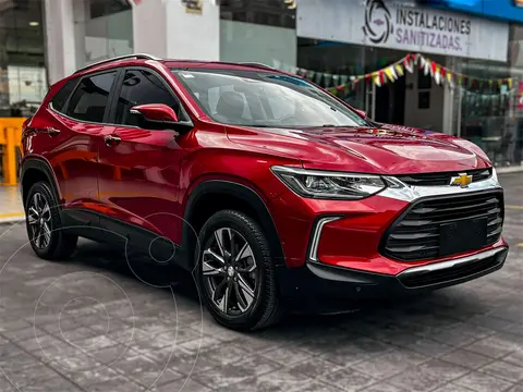 Chevrolet Tracker Premier Aut usado (2021) color Rojo financiado en mensualidades(enganche $99,510 mensualidades desde $6,630)