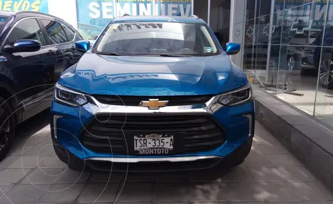 Chevrolet Tracker Premier Aut usado (2021) color Azul financiado en mensualidades(enganche $101,500 mensualidades desde $8,226)