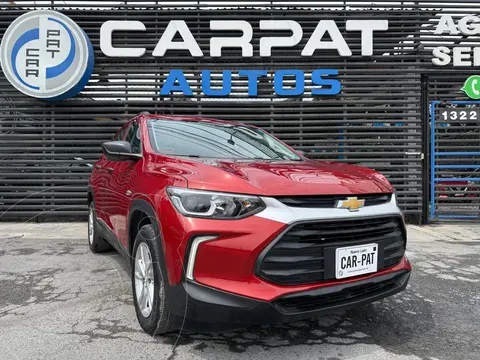 Chevrolet Tracker LT Aut usado (2021) color Rojo financiado en mensualidades(enganche $61,380 mensualidades desde $6,397)