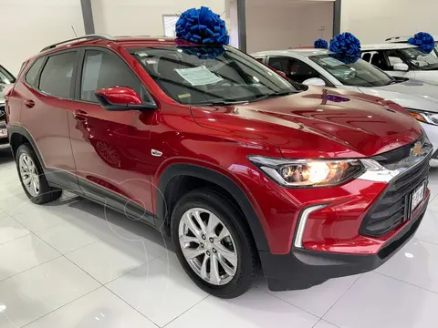 Chevrolet Tracker LT Aut usado (2021) color Rojo financiado en mensualidades(enganche $59,382 mensualidades desde $10,309)