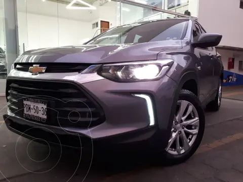 Chevrolet Tracker LT Aut usado (2021) color Gris Oscuro financiado en mensualidades(enganche $81,478 mensualidades desde $6,994)