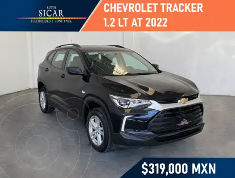 Chevrolet Tracker LT Aut usado (2022) color Negro financiado en mensualidades(enganche $85,731 mensualidades desde $6,610)