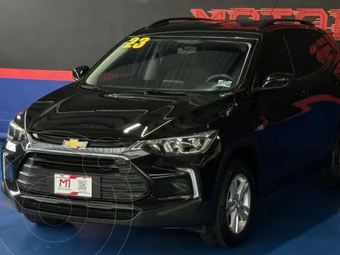 Chevrolet Tracker LS Aut usado (2023) color Negro financiado en mensualidades(enganche $61,780)