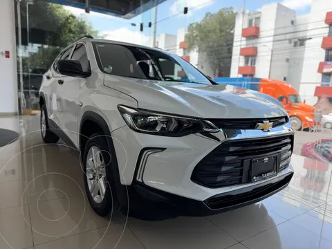 Chevrolet Tracker LS Plus usado (2022) color Blanco financiado en mensualidades(enganche $92,769 mensualidades desde $6,181)