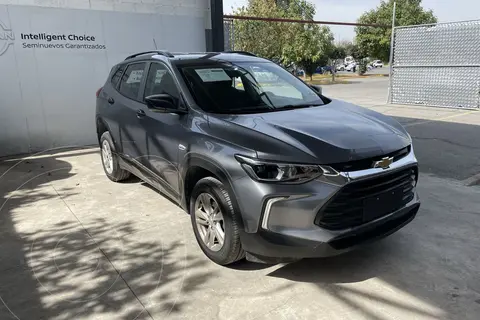 Chevrolet Tracker LS Plus Aut usado (2022) color Gris financiado en mensualidades(enganche $107,488 mensualidades desde $5,130)