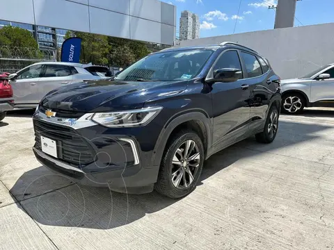 Chevrolet Tracker Premier Aut usado (2021) color Azul financiado en mensualidades(enganche $74,580 mensualidades desde $7,359)