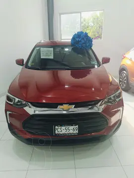 Chevrolet Tracker LT Aut usado (2021) color Rojo Flama financiado en mensualidades(enganche $87,628 mensualidades desde $6,087)