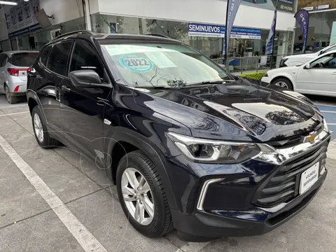 Chevrolet Tracker LS Plus usado (2022) color Azul financiado en mensualidades(enganche $104,500 mensualidades desde $4,397)
