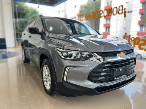 Chevrolet Tracker LS Plus usado (2022) color Gris financiado en mensualidades(enganche $92,769 mensualidades desde $6,181)
