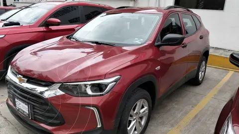 Chevrolet Tracker LS usado (2021) color Rojo financiado en mensualidades(enganche $62,720 mensualidades desde $7,149)