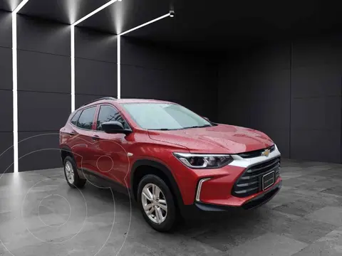 Chevrolet Tracker LS usado (2021) color Rojo financiado en mensualidades(enganche $58,240 mensualidades desde $6,639)