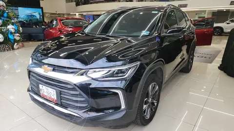 Chevrolet Tracker Premier Aut usado (2022) color Negro financiado en mensualidades(enganche $74,376 mensualidades desde $7,500)