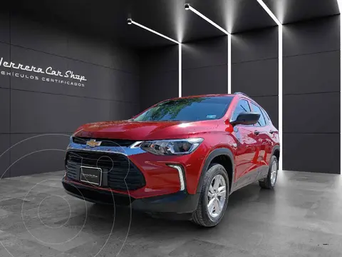 Chevrolet Tracker LS Aut usado (2022) color Rojo financiado en mensualidades(enganche $61,802 mensualidades desde $7,045)