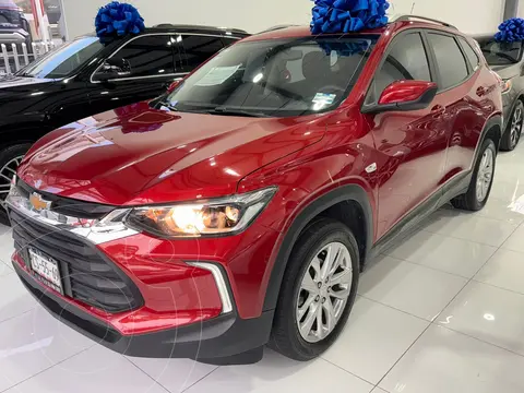 Chevrolet Tracker LT Aut usado (2021) color Rojo financiado en mensualidades(enganche $59,382 mensualidades desde $10,309)