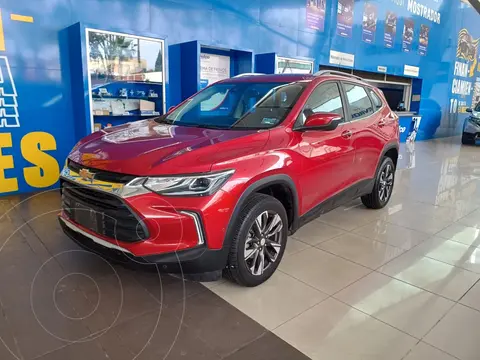 Chevrolet Tracker Premier Aut usado (2022) color Rojo financiado en mensualidades(enganche $109,060 mensualidades desde $8,839)