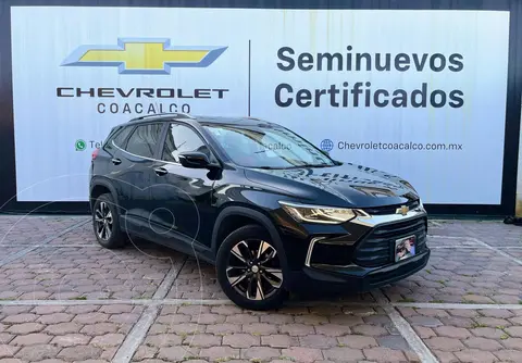 Chevrolet Tracker Premier Aut usado (2023) color Negro financiado en mensualidades(enganche $121,980 mensualidades desde $8,127)
