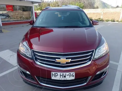 Chevrolet Traverse 3.6L LT usado (2017) color Rojo Obscuro precio $18.690.000