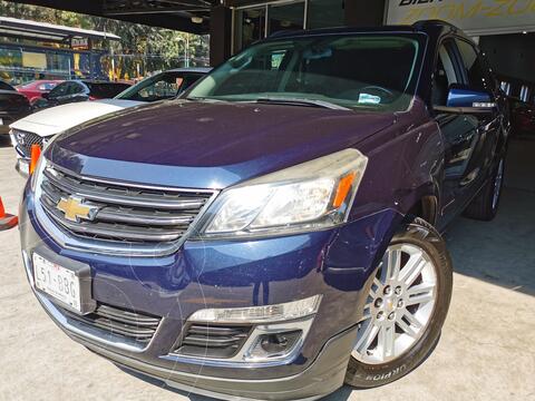 Chevrolet Traverse LT Piel usado (2015) color Azul Atlantico precio $275,000