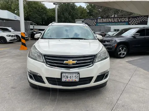 Chevrolet Traverse LT Piel usado (2015) color Blanco financiado en mensualidades(enganche $37,605 mensualidades desde $13,517)