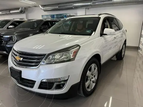 Chevrolet Traverse LT Piel usado (2016) color Blanco precio $259,000