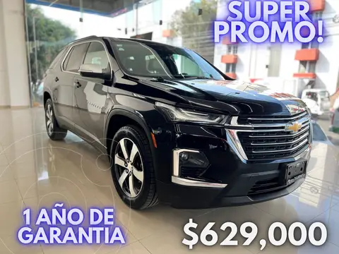 Chevrolet Traverse LT 7 Pasajeros usado (2022) color Negro precio $629,000