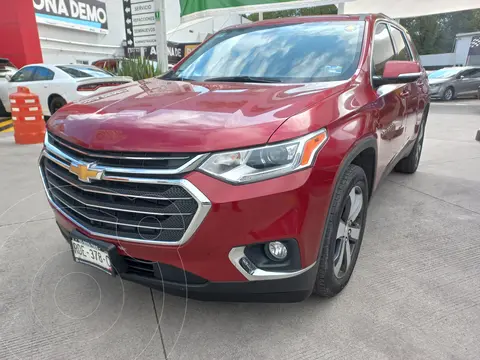 Chevrolet Traverse LT 7 Pasajeros usado (2018) color Rojo Tinto precio $594,000
