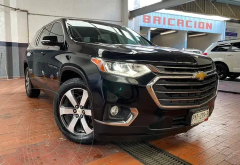 Chevrolet Traverse LT Piel usado (2019) color Negro precio $659,000
