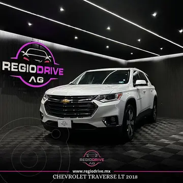 Chevrolet Traverse LT Piel usado (2018) color Blanco Diamante precio $359,900