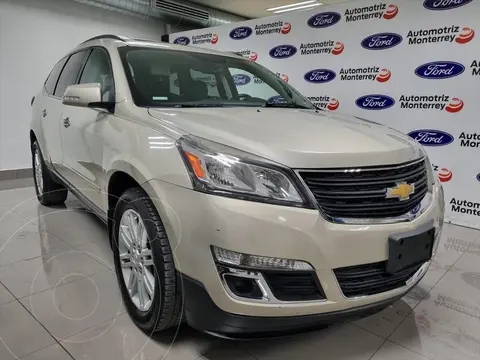 Chevrolet Traverse LT Piel usado (2014) color Champagne precio $259,000