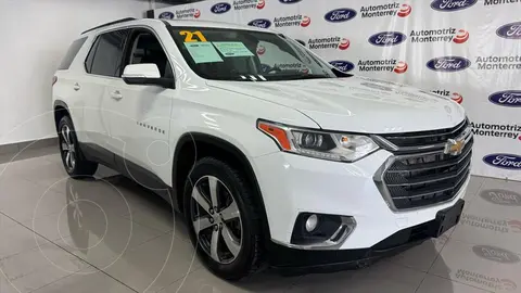 Chevrolet Traverse LT 7 Pasajeros usado (2021) color Blanco precio $499,000