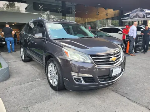Chevrolet Traverse LT Piel usado (2015) color Gris financiado en mensualidades(enganche $78,750 mensualidades desde $8,416)