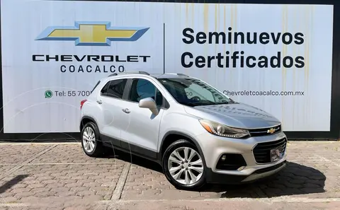 Chevrolet Trax Premier Aut usado (2017) color plateado precio $216,000