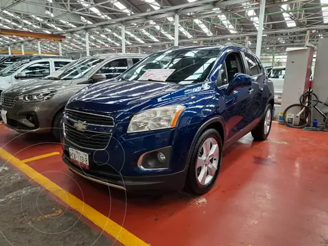 Chevrolet Trax LTZ usado (2014) color Azul Metalico precio $179,500